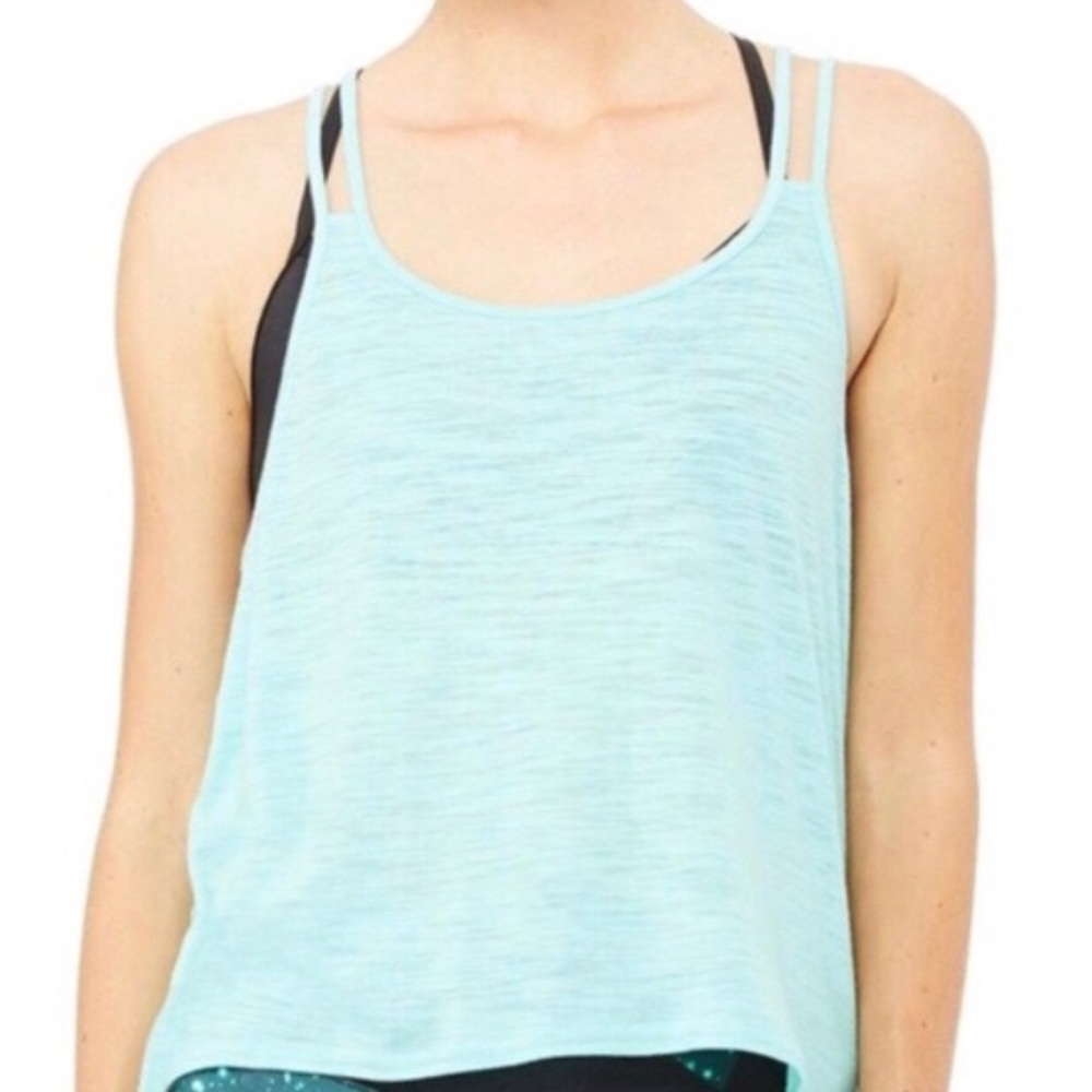 ALO Yoga Light Blue Tank Top